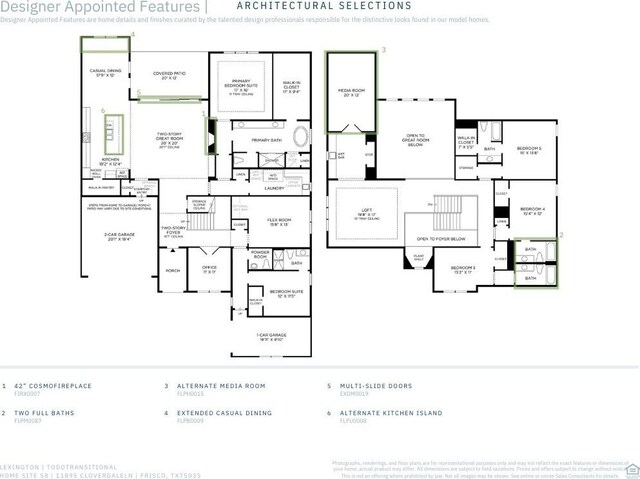 11895 Cloverdale Rd, Frisco, TX 75035 - floor plan