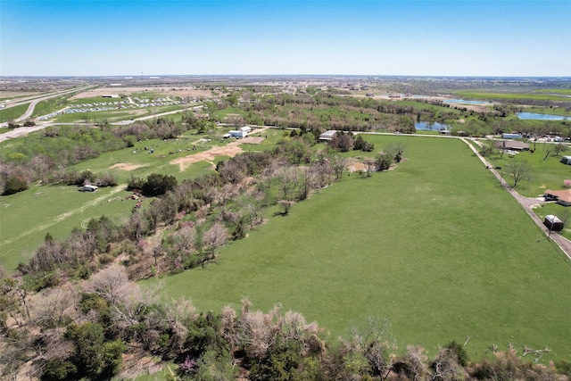 9913 Fm 740, Mesquite, TX 75126 - birds eye view of property with a water view