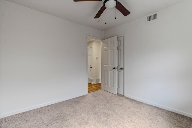 4630 Harvey Dr, Mesquite, TX 75150 - unfurnished room featuring carpet flooring, a ceiling fan, and baseboards