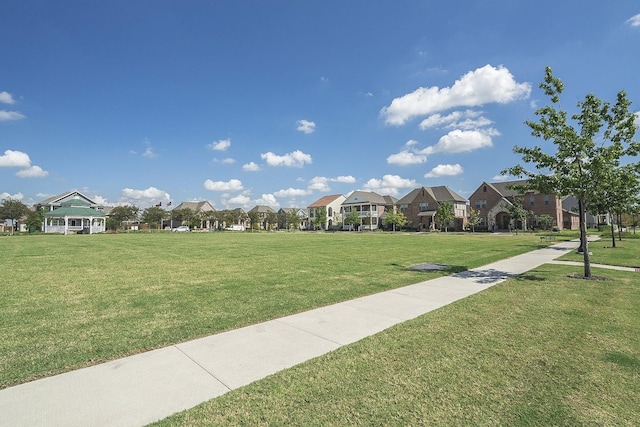 4036 Wellesley Ave, Frisco, TX 75034 - surrounding community featuring a residential view and a yard