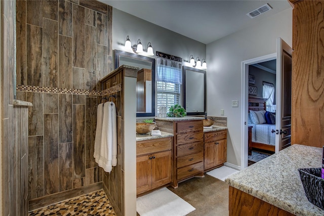 950 Rs County Road 1520, Point, TX 75472 - ensuite bathroom featuring vanity and a walk in shower