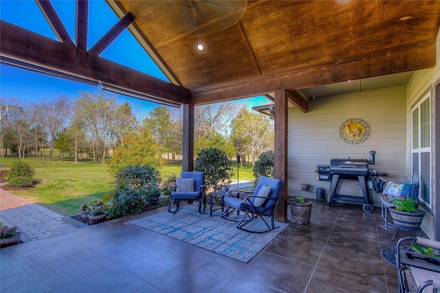 950 Rs County Road 1520, Point, TX 75472 - view of patio / terrace with area for grilling