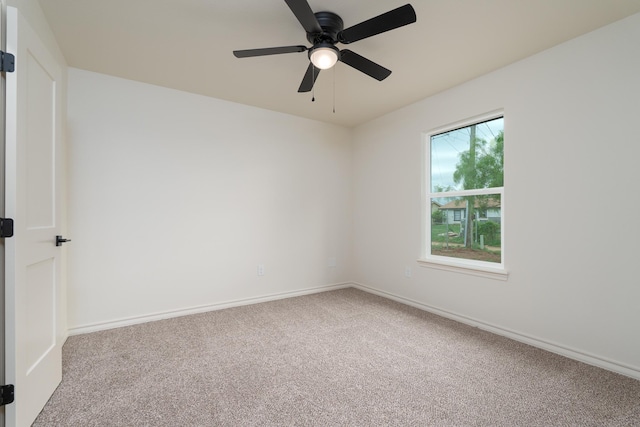 5557 N 10th, Abilene, TX 79601 - carpeted spare room with a ceiling fan and baseboards