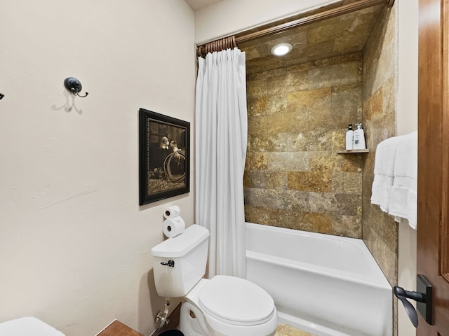 2195 Century Oak Dr, Graford, TX 76449 - full bathroom with toilet and shower / tub combo