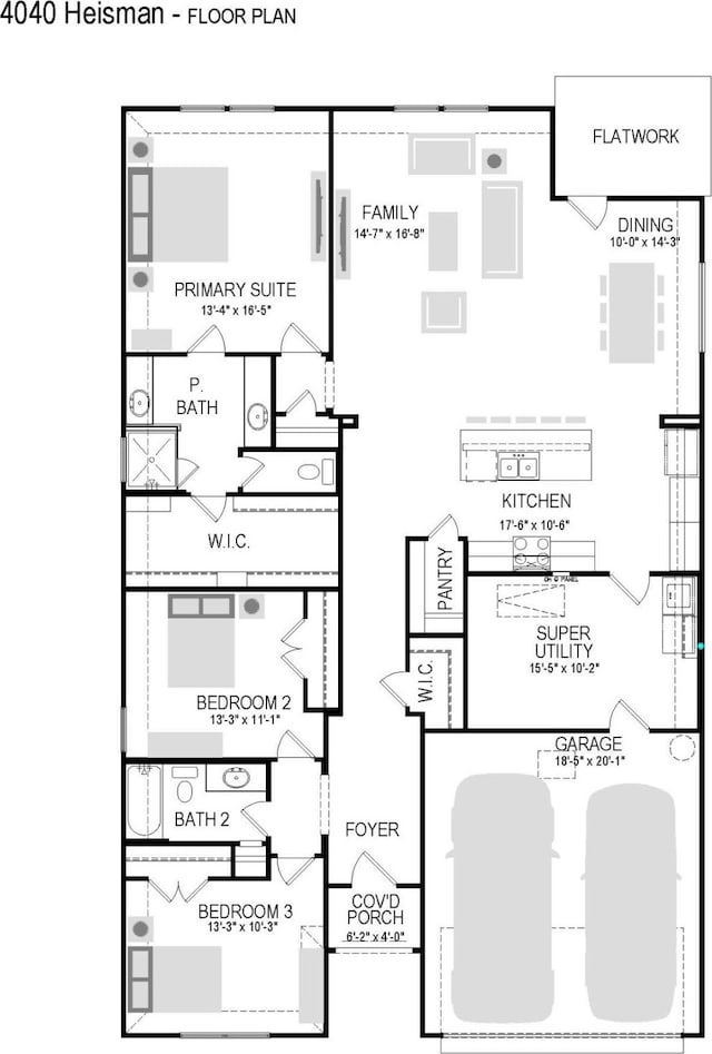 369 Marsh Dr, Lavon, TX 75166 - property floor plan