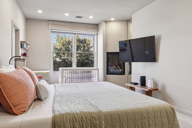 3315 Miro Pl, Dallas, TX 75204 - bedroom with carpet and recessed lighting