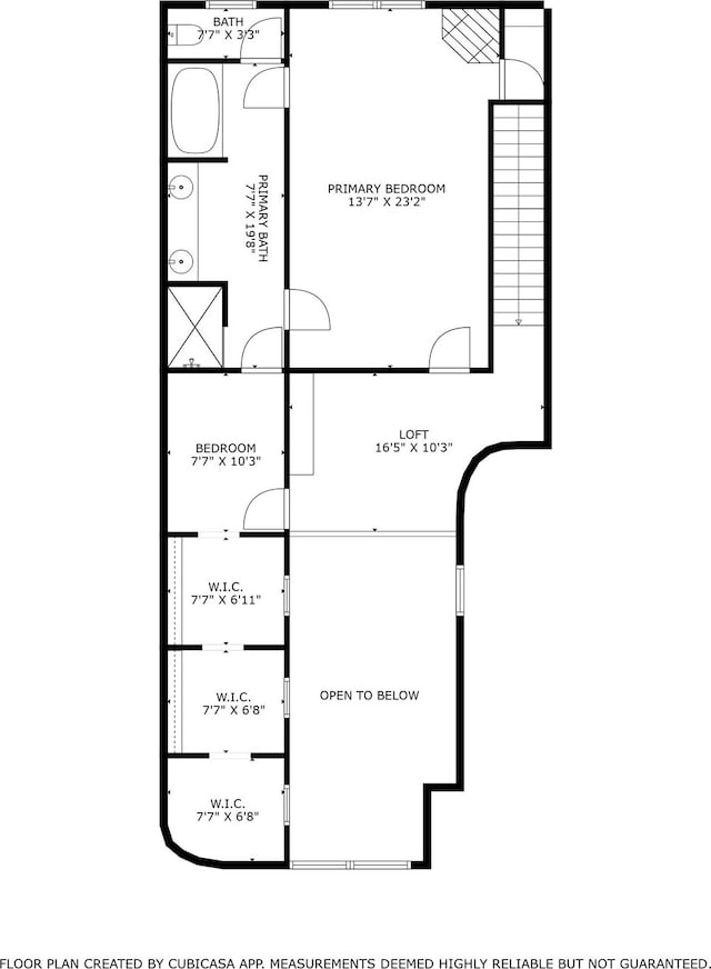 3315 Miro Pl, Dallas, TX 75204 - view of room layout