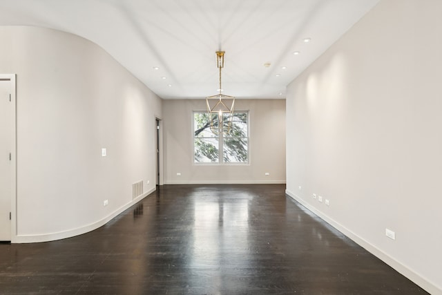 3315 Miro Pl, Dallas, TX 75204 - spare room with wood finished floors and recessed lighting