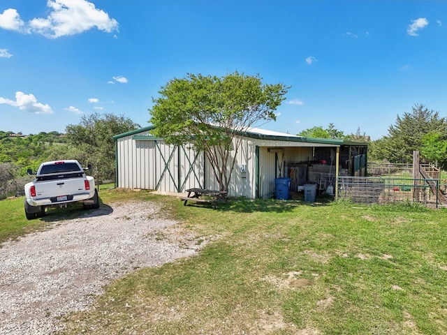 389 Meadow Hill Rd, Fort Worth, TX 76108 - view of pole building