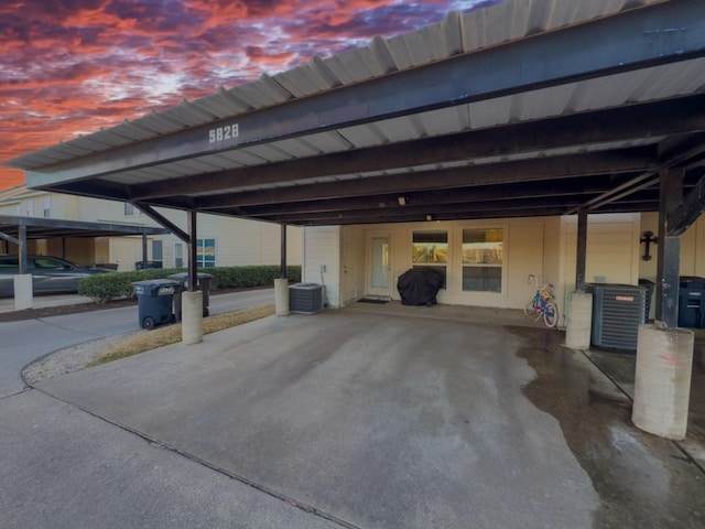 5828 Giddyup Ln, Fort Worth, TX 76179 - parking at dusk with covered parking