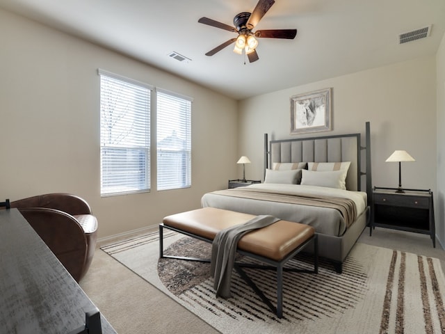 2232 Heaton St, Forney, TX 75126 - carpeted bedroom with baseboards and a ceiling fan