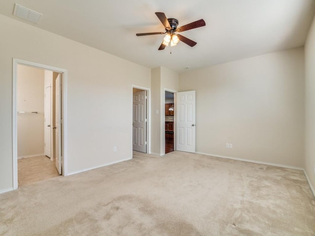2232 Heaton St, Forney, TX 75126 - unfurnished bedroom featuring light colored carpet, baseboards, and ensuite bath