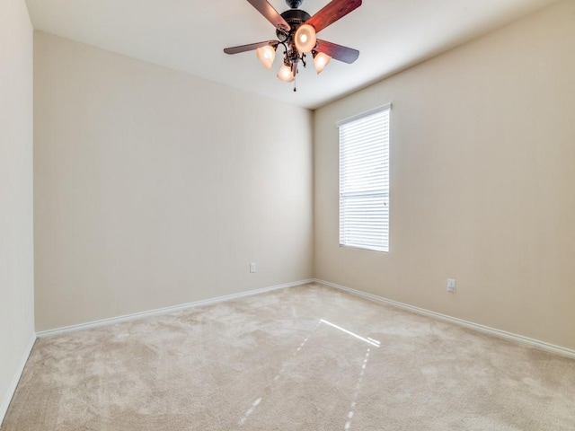 2232 Heaton St, Forney, TX 75126 - empty room featuring carpet floors, a ceiling fan, and baseboards
