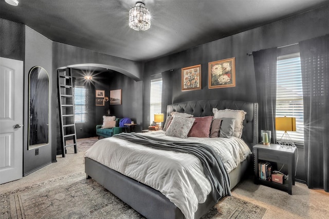 1380 Levi Ln, Forney, TX 75126 - bedroom with arched walkways and carpet floors
