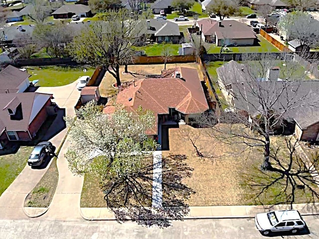510 Canary Ln, Red Oak, TX 75154 - aerial view of property's location with nearby suburban area