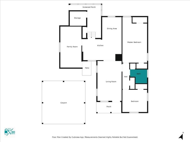 1402 Murphy Ave, Lufkin, TX 75904 - room layout
