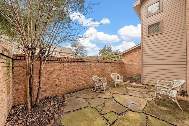 125 Pleasant Grove Ln, Waco, TX 76712 - view of patio with a fenced backyard