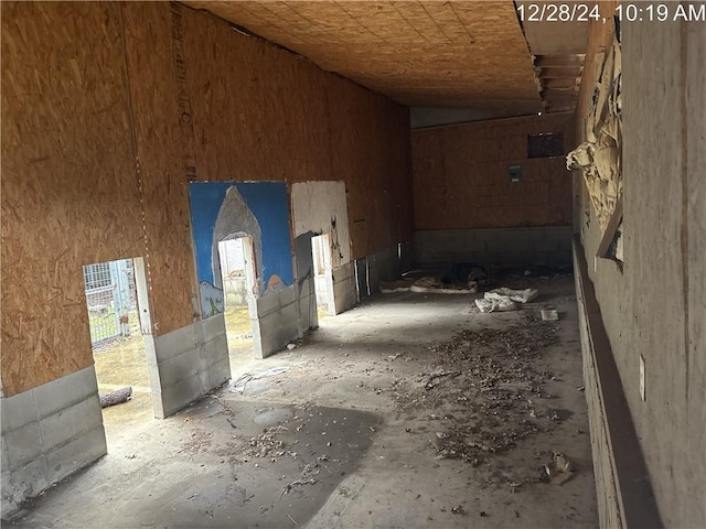 view of empty room