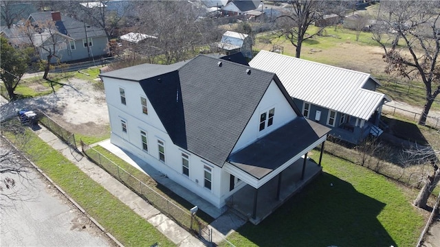 aerial view