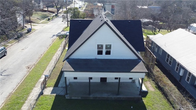 aerial view