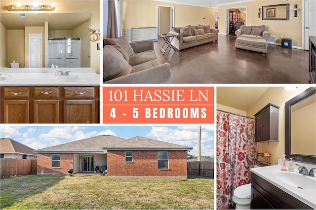 101 Hassie Ln, Waco, TX 76705 - view of a document with a collage of images
