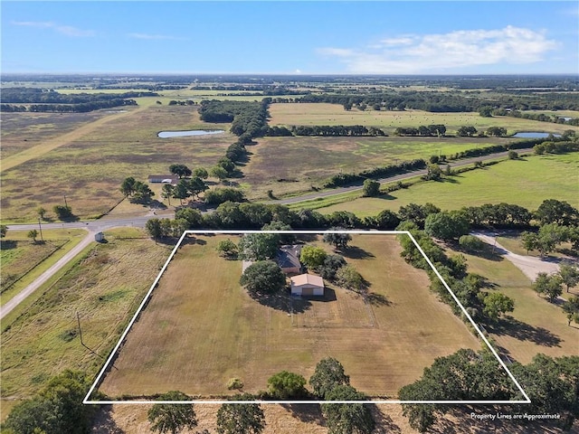 158 Old Tokio Rd, West, TX 76691 - bird's eye view featuring a rural view