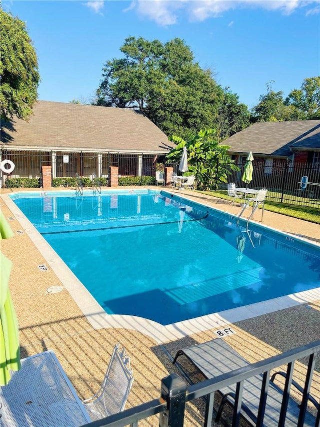 5004 Lakeshore Dr, Waco, TX 76710 - pool with a patio area and fence