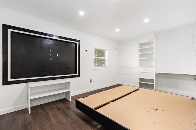 3212 Robinson Rd, Waco, TX 76706 - bedroom featuring recessed lighting, baseboards, and wood finished floors
