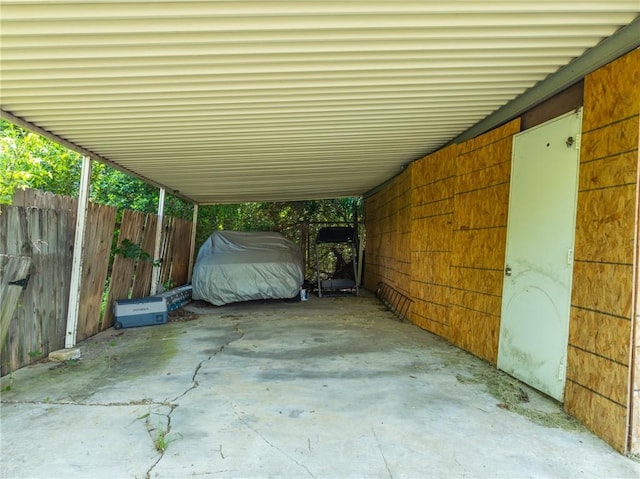 3212 Robinson Rd, Waco, TX 76706 - view of car parking with a carport and fence
