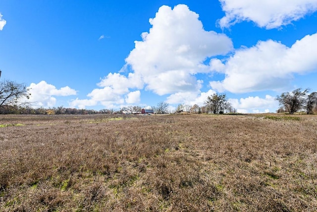 view of landscape with a rural view