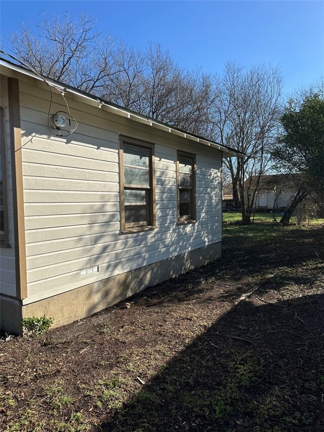 view of property exterior