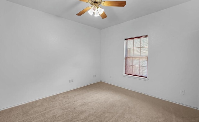 556 Old Speegleville Rd, Woodway, TX 76712 - empty room with carpet flooring and ceiling fan
