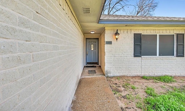 556 Old Speegleville Rd, Woodway, TX 76712 - doorway to property featuring brick siding
