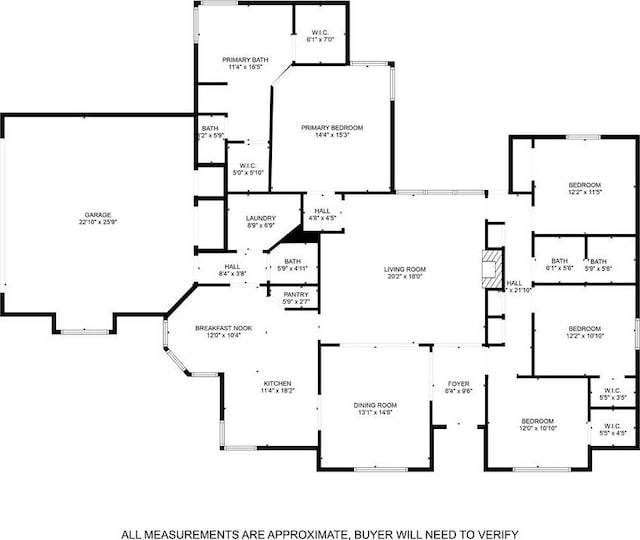 304 Chamberly Rd, Waco, TX 76712 - view of layout