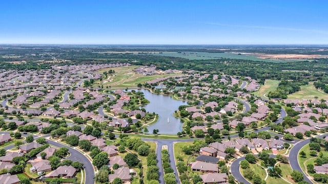 304 Chamberly Rd, Waco, TX 76712 - birds eye view of property with a water view and a residential view