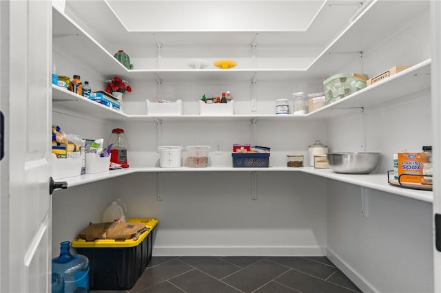 view of pantry