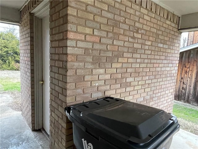 5505 Tennyson Dr, Waco, TX 76710 - exterior details with brick siding