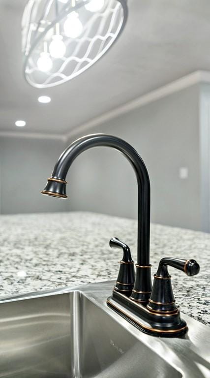 433 Sharron Dr, Woodway, TX 76712 - room details featuring a sink