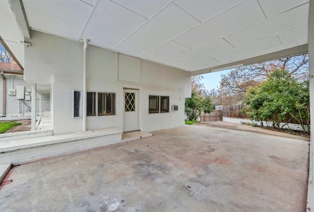 433 Sharron Dr, Woodway, TX 76712 - view of patio / terrace with fence