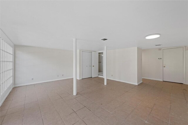 3100 Austin Ave, Waco, TX 76710 - basement with visible vents and baseboards