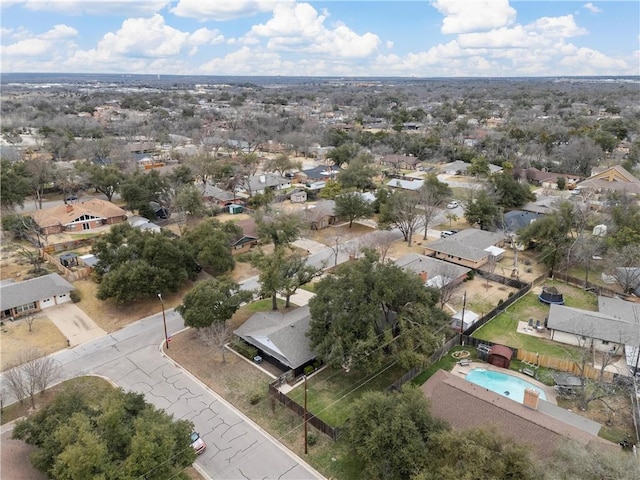 4209 Chestnut Rd, Temple, TX 76502 - bird's eye view with a residential view