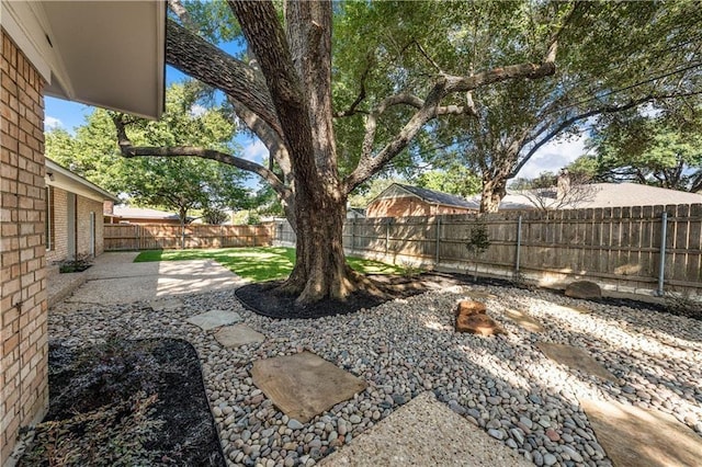 2901 Woodland Dr, Waco, TX 76710 - view of yard featuring a patio and a fenced backyard