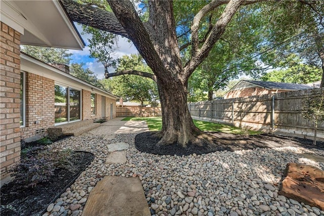 2901 Woodland Dr, Waco, TX 76710 - view of yard with a patio area and a fenced backyard