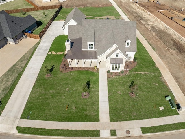 aerial view