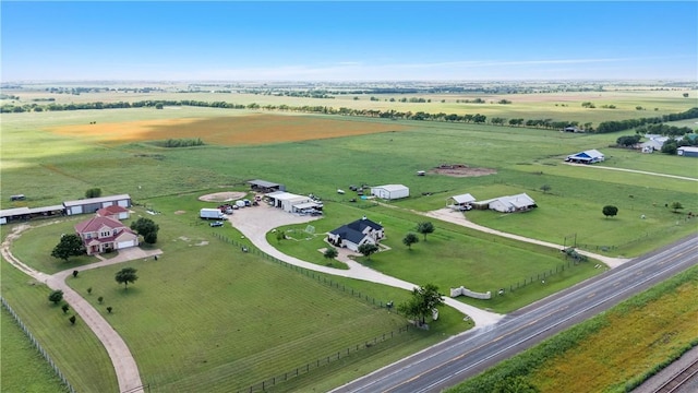 3243 N Lone Star Pkwy, Mcgregor, TX 76657 - bird's eye view with a rural view