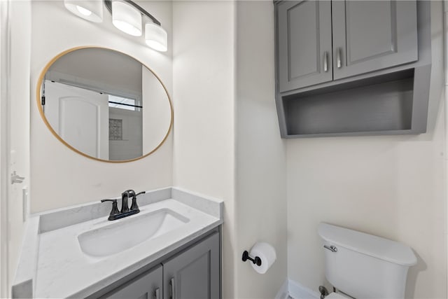 3103 Park Lake Dr, Waco, TX 76708 - bathroom featuring vanity and toilet