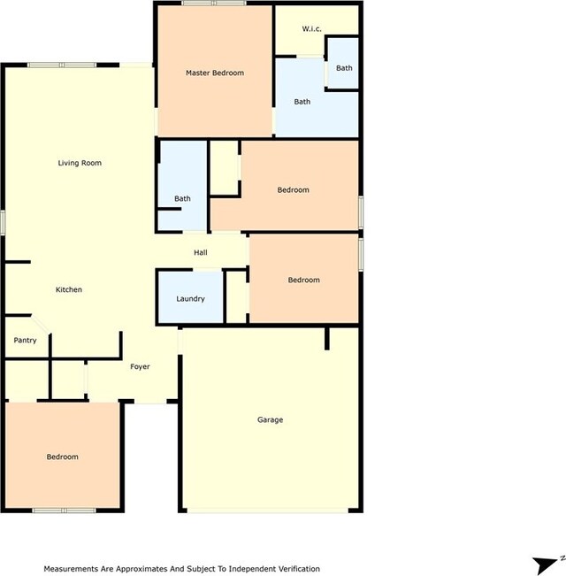 960 Chambray Dr, Troy, TX 76579 - floor plan
