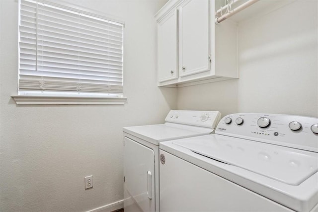 629 S 5th St, Waco, TX 76706 - laundry room featuring cabinet space and washer and clothes dryer