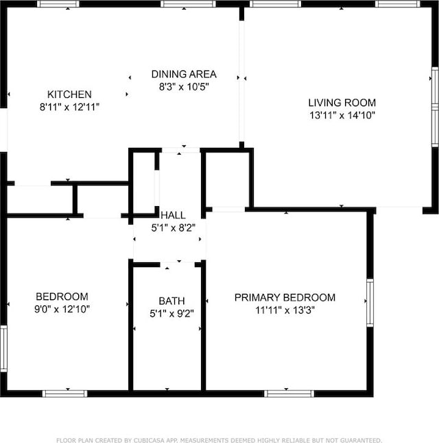 2713 Woodrow St, Waco, TX 76708 - room layout