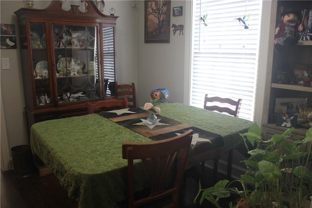 view of dining area